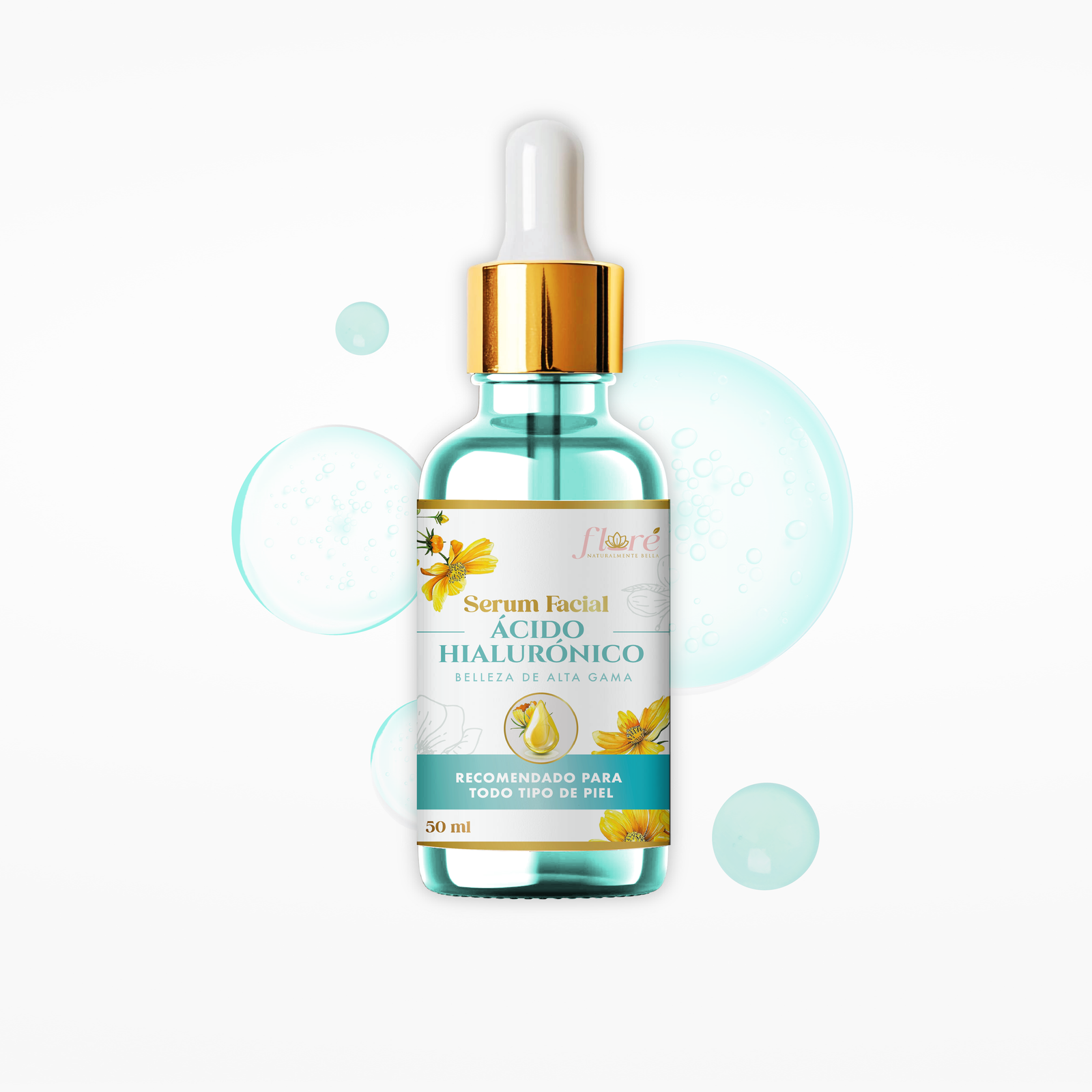 Serum facial ácido hialurónico